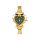 Stainless Steel 9MM Italian Charm Heart Watch - 13 Options