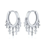 925 Sterling Silver & Gold Plated Hoop Earrings - 73 Options