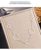Stainless Steel Love Heart Necklace