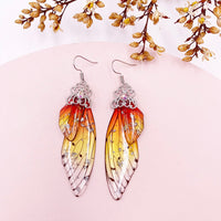 Handmade Fairy Wing Drop Earrings - 54 Options