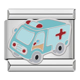 Stainless Steel Medical Themed Italian Charm - 8 Options