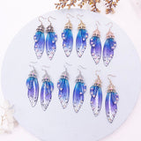 Handmade Fairy Wing Drop Earrings - 54 Options