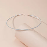Crystal Cuff Choker Necklace - 3 Options