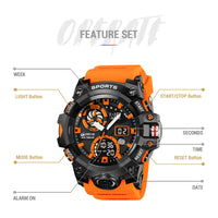 Colourful Sport Watch - 8 Colours