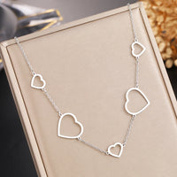 Stainless Steel Love Heart Necklace