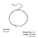 Stainless Steel Elephant Bracelet - 5 Options