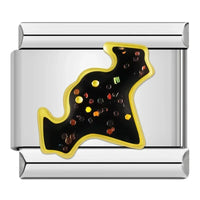 Stainless Steel Halloween Themed Italian Charm - 12 Options