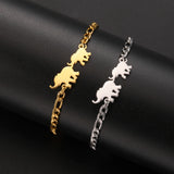 Stainless Steel Elephant Bracelet - 5 Options