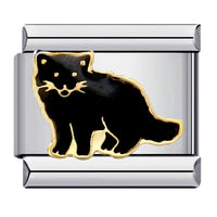 Stainless Steel Halloween Themed Italian Charm - 30 Options