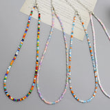 Fashion Seed Bead Choker Necklace - 28 Options