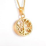 Stainless Steel Tree of Life Cremation/Urn Necklace - 3 Options