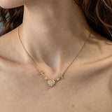 Stainless Steel Gold Plated Beach Themed Necklace - 2 Options
