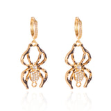 Fashion Halloween Gold Plated Enamel Drop Earrings - 5 Options