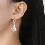 Stainless Steel Celtic Knot Earrings - 2 Colours