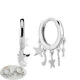 925 Sterling Silver Hoop Earrings - 73 Options