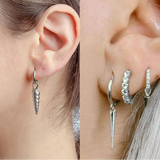 925 Sterling Silver Hoop Earrings - 73 Options