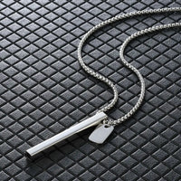 Stainless Steel Mindful Breathing Necklace - 5 Colours