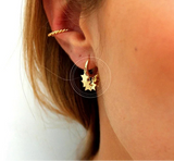925 Sterling Silver & Gold Plated Hoop Earrings - 73 Options