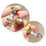 Fashion 10pcs/set Clip on Acrylic Earrings - 5 Options