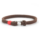 Fashion Hand-Woven Detachable Rope Bracelet - 7 Colours