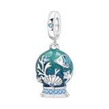 925 Sterling Silver Sea Themed Hanging Charm - 21 Options