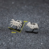 Stainless Steel Halloween Themed Earrings - 20 Options