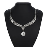 Fashion 18mm Snap Necklace - 10 Options