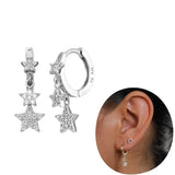 925 Sterling Silver & Gold Plated Hoop Earrings - 73 Options