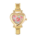 Stainless Steel Heart Italian Charm Watch - 29 Options