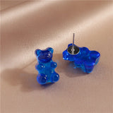Fashion Candy Colours Duck/Bear Earrings - 25 Options