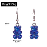 Fashion Candy Colours Duck/Bear Earrings - 25 Options