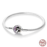 925 Sterling silver 17-20CM Charm Bracelet - Various Designs