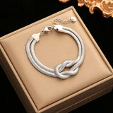 Stainless Steel Chunky Bracelet - 9 Options