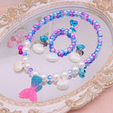Fashion Mermaid Necklace Set  - 4 Options