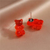 Fashion Candy Colours Duck/Bear Earrings - 25 Options