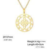 Stainless Steel Celtic Knot Necklace - 31 Options