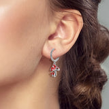 925 Sterling Silver Nature Themed Hoop/Dangle Earrings - 7 Options