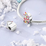 925 Sterling Silver Candy Cane Charm
