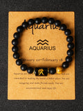 Fashion Natural Stone Horoscope Bracelets - 3 Lengths