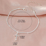Fashion Sparkling Thin Chain Anklet - 4 Options