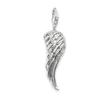 925 Sterling Silver Angel Wings Pendant Charm