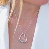 Personalized Name Heart Necklace - 3 Colours - Up to 4 Names