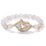 Irregular Druzy Geode Bracelet - 5 Colours