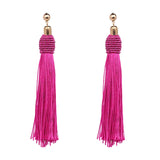 Bohemian Long Tassel Earrings - 5 Colours