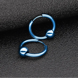 Stainless Steel Hoop/Ball Earrings - 15 Options