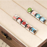 Stainless Steel Paw Print Italian Charm - 6 Options