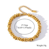 Stainless Steel Metal 2-Colour Necklace/Bracelet/Set - 2 Designs