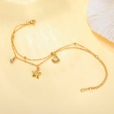Stainless Steel Charm Anklet/Bracelet - 28 Options - 2 Sizes