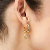 925 Sterling Silver Irregular Loop Earrings - 4 Options