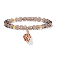 Natural Stone Heart Bracelet - 11 Options